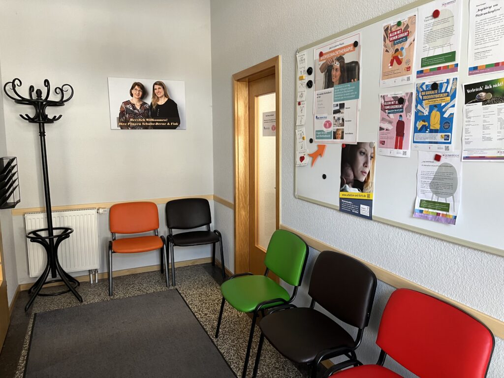 Wartebereich Praxis Psychotherapie für Kinder, Jugendliche 